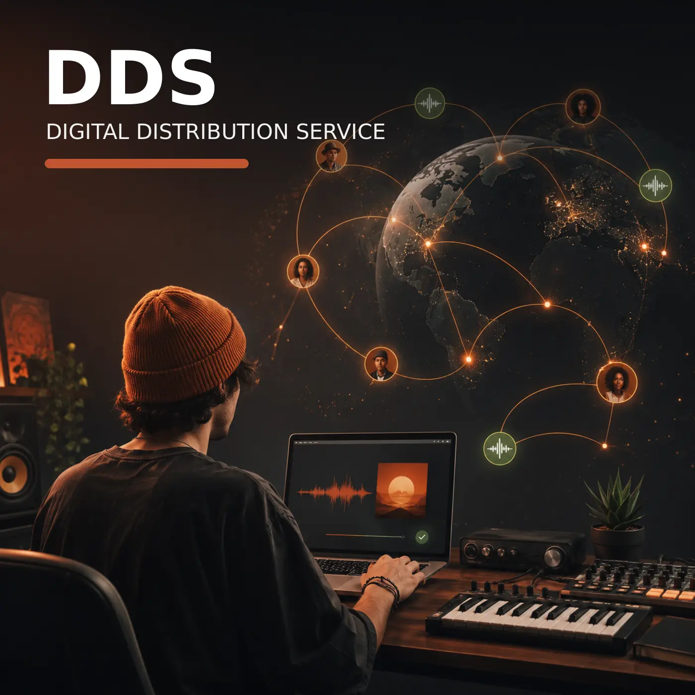 Distribuzione musicale digitale DDS per pubblicare musica sulle piattaforme